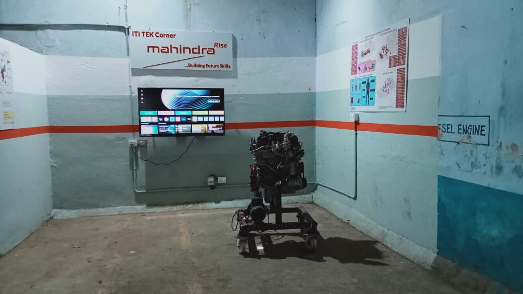 ITI Tek Corner lab with trainer setup